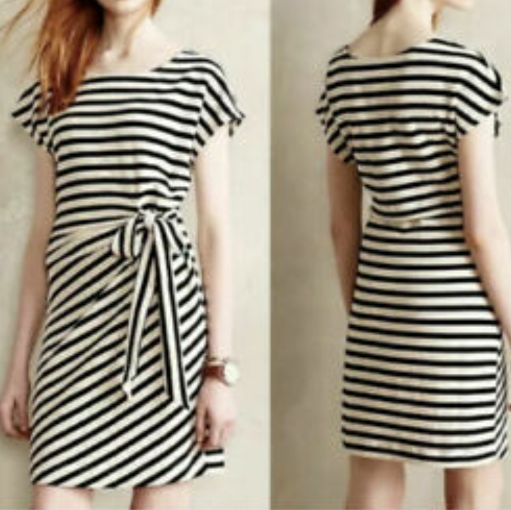 Anthropologie Saturday Sunday striped dress